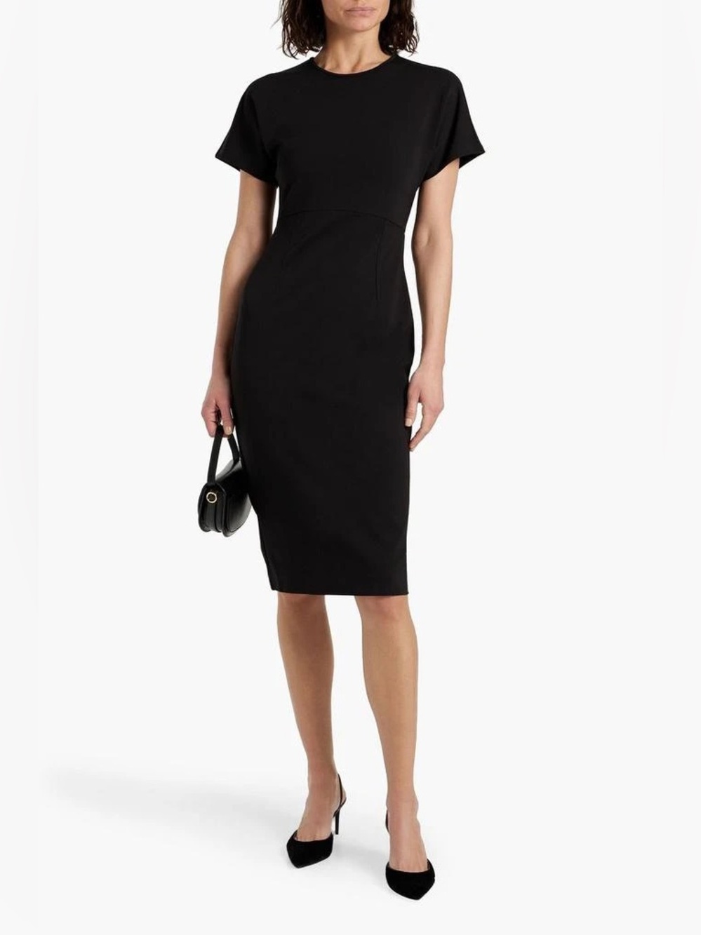 Max Mara Leisure Eco Jersey Dress in Black